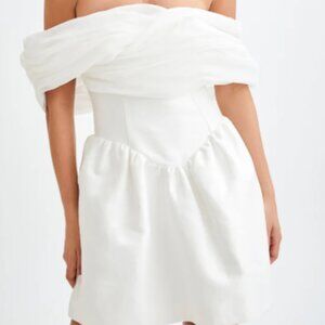 Brand New Meshki Tessa Structured Mini Dress